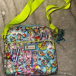Tokidoki rare pool party bag with unicorno keychain charm